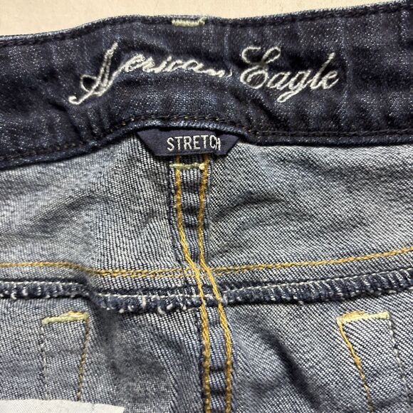 Size 4 Denim Lot 2 Pair Jeans 1 Shorts  Dark Wash Skinny High Rise Bundle BL - Picture 3 of 16